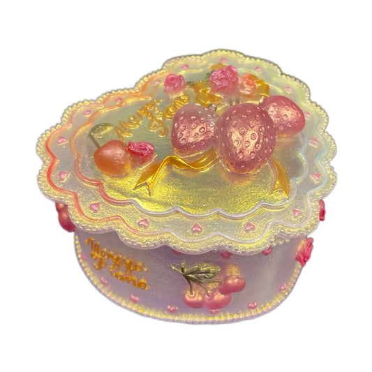 Strawberry Jewelry Box Silicone Molds – Cute Resin Molds for DIY Storage & Trinket Crafts