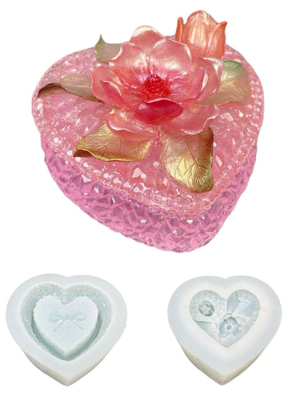 Crystal Jewelry Box Molds – Perfect for DIY Resin Crafts