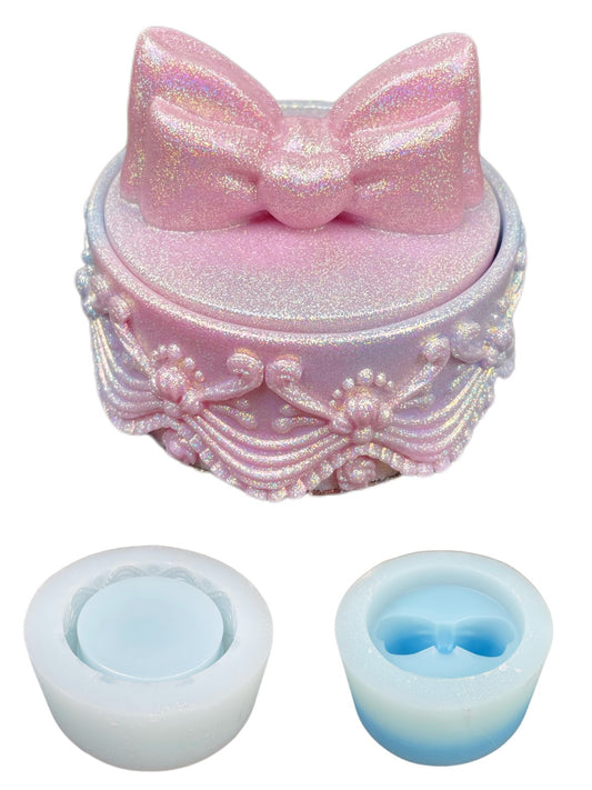 Resin Jewelry Storage Box Molds – Silicone Molds for Epoxy Crafts & DIY Organizers