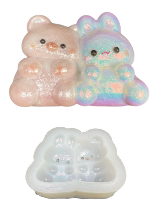 Cute Animal Silicone Molds for Kawaii DIY Crafts