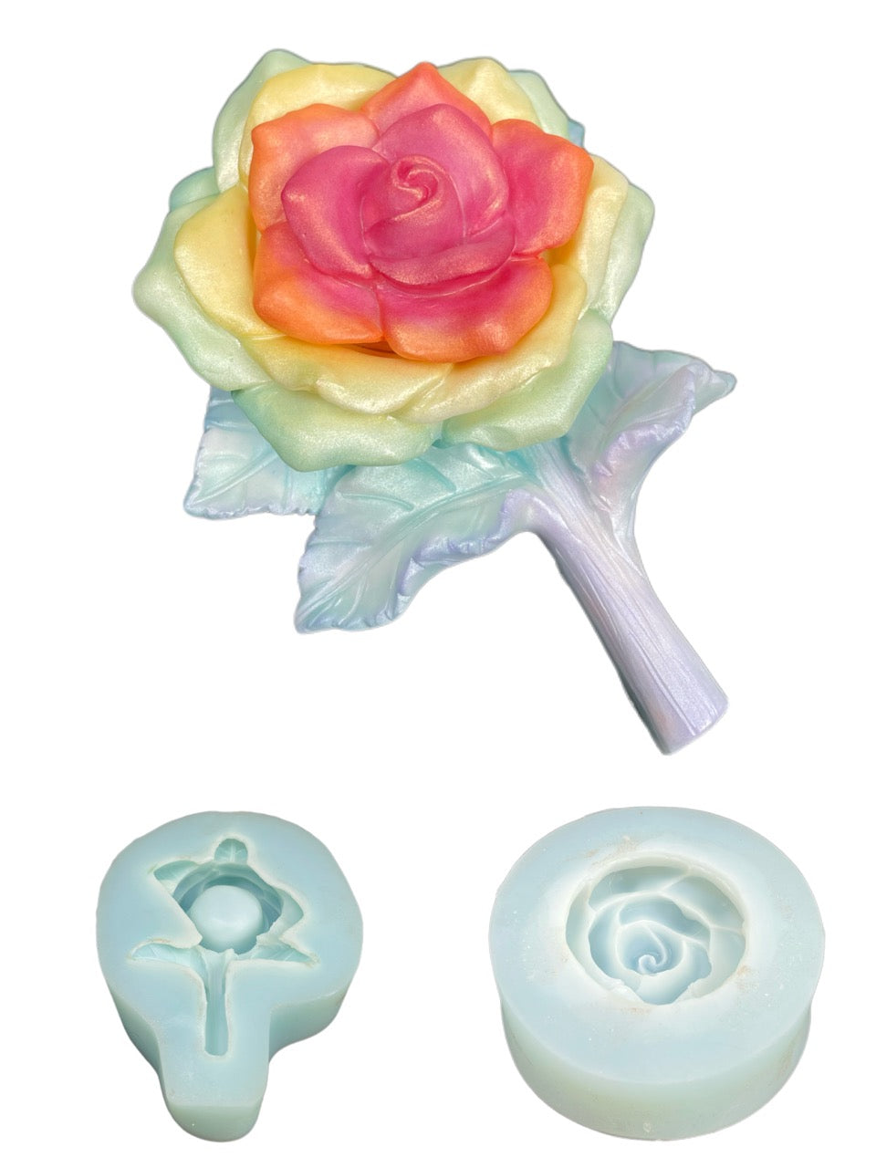 Rose Flower Jewelry Box Silicone Molds – Resin Ring Box & Storage Molds for DIY Crafts