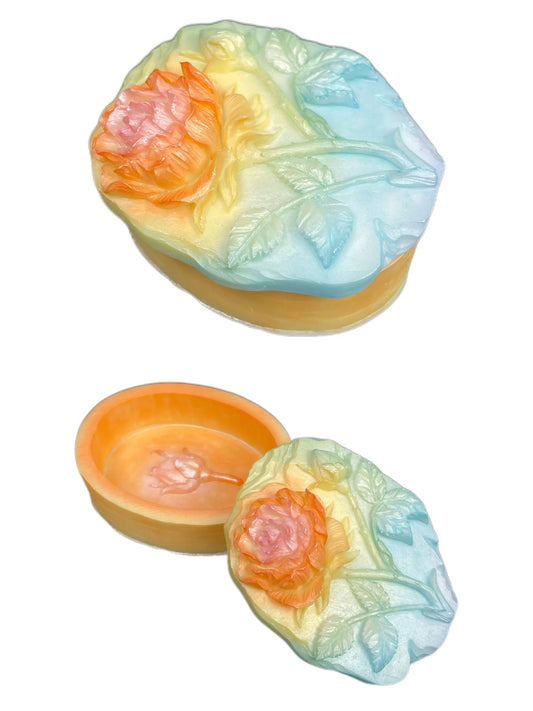 Flower Jewelry Box Silicone Molds – Resin Storage Box Molds for DIY Crafts
