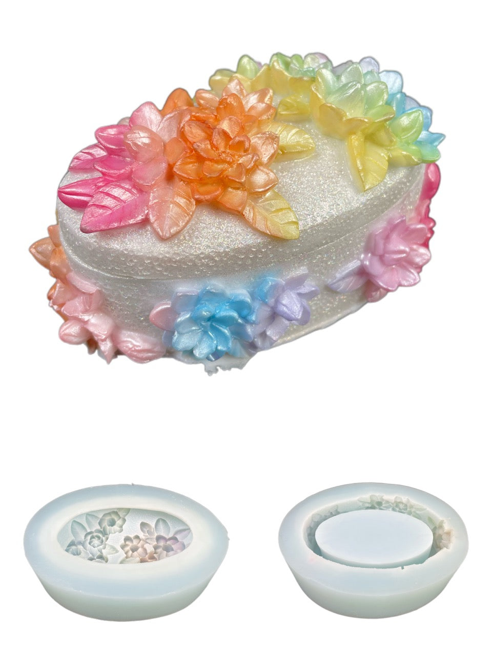 Floral Storage Box Resin Molds – DIY Silicone Molds for Epoxy Crafts