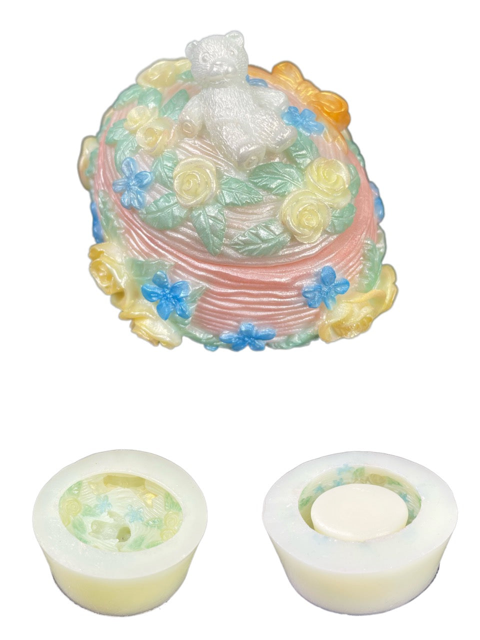 Bear Trinket Box Resin Molds – DIY Silicone Molds for Epoxy Crafts