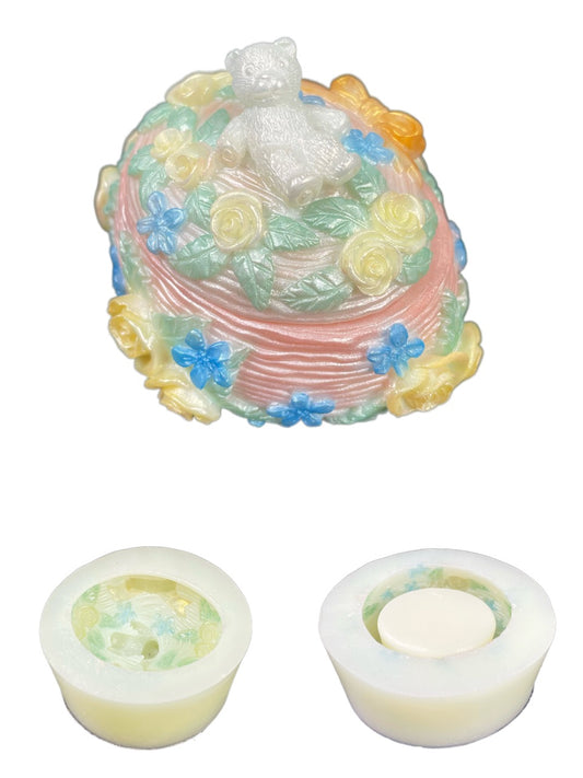Bear Trinket Box Resin Molds – DIY Silicone Molds for Epoxy Crafts