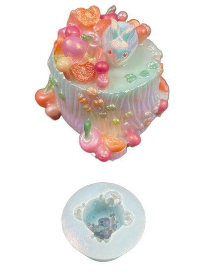 Rabbit & Fruit Resin Molds – Cute Silicone Molds for DIY Epoxy Fridge Magnets and Decorative Crafts