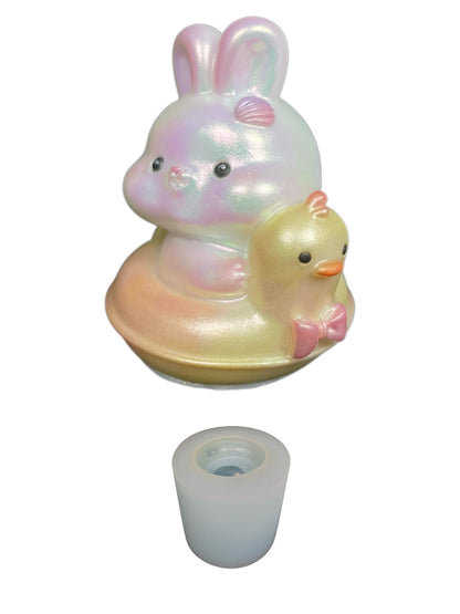 Cute Bunny & Duck Float Resin Molds – Adorable Summer Silicone Molds for Epoxy Crafts