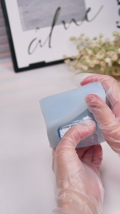 Resin Ring Box Molds – Mini Silicone Molds for Glass-Effect Epoxy Jewelry Crafts