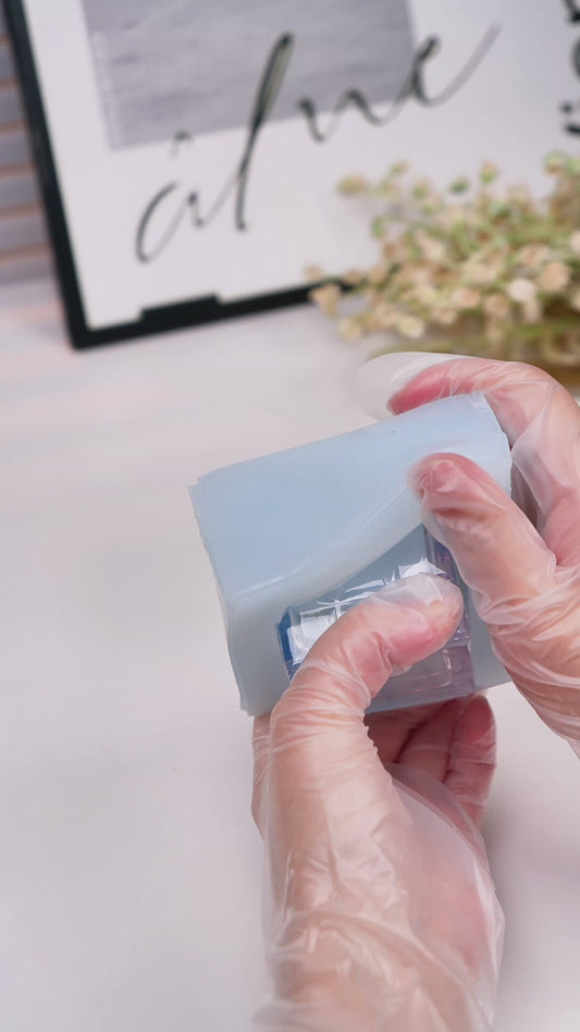 Resin Ring Box Molds – Mini Silicone Molds for Glass-Effect Epoxy Jewelry Crafts