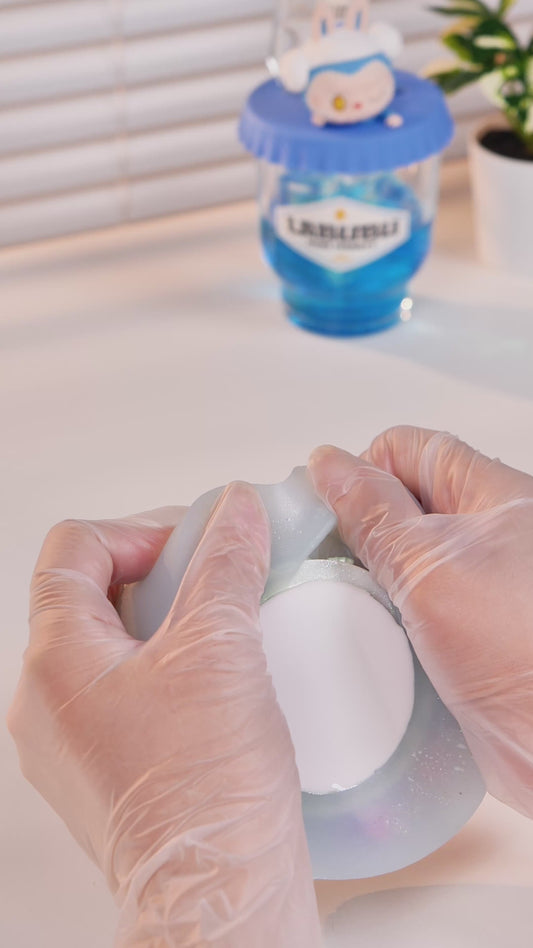 Dreamy Pastel Butterfly Rose Resin Jewelry Storage Box