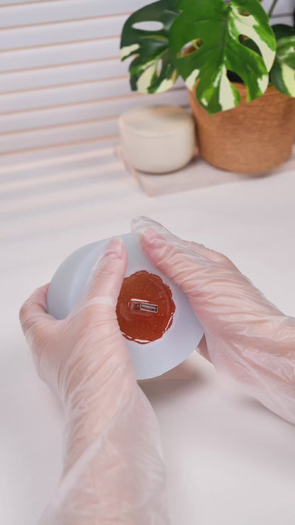 Pumpkin Silicone Molds – 3D Resin Molds for Halloween Decor & Fall Crafts