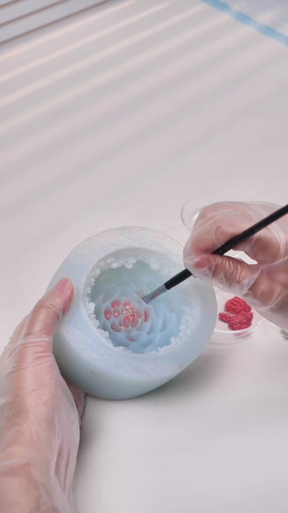 Succulent Resin Molds – 9cm Silicone Molds for DIY Jewelry Box or Planter