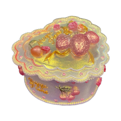 Strawberry Jewelry Box Silicone Molds – Cute Resin Molds for DIY Storage & Trinket Crafts