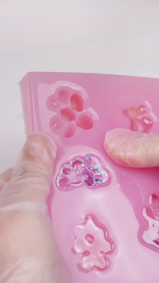 Crystal Cluster Resin Molds – Mini Clear Epoxy Molds for DIY Resin Accessories