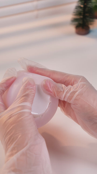 Kawaii Cat Strawberry Cake Decoration