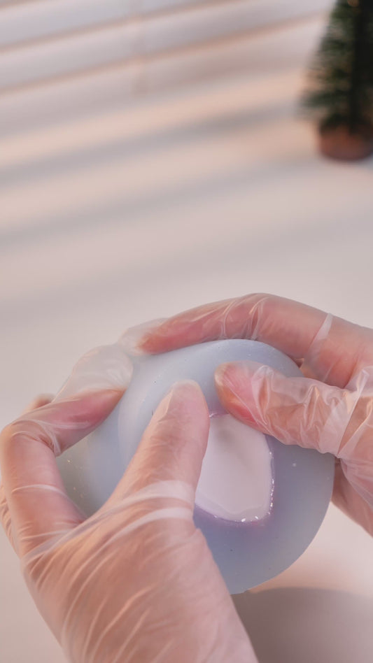 Handmade Shimmering Pig Mermaid Figurine | Cute Resin Art Home Decoration